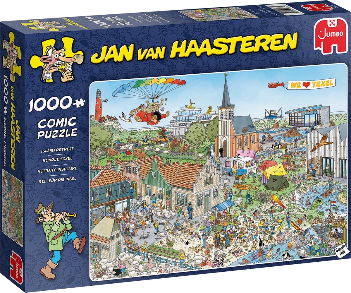 Jan Van Haasteren Rondje Texel puzzel - 1000 stukjes